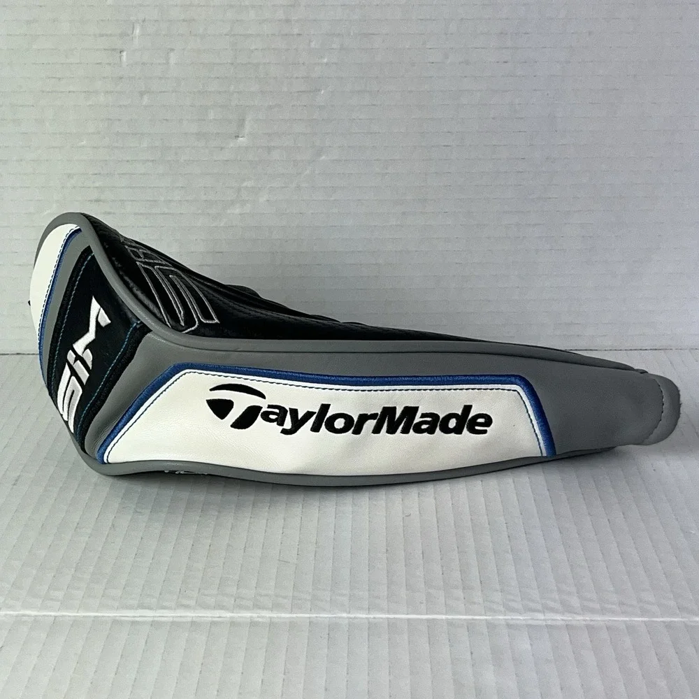 TaylorMade Sim Driver Headcover - Preowned Condition Golf Gray Black White